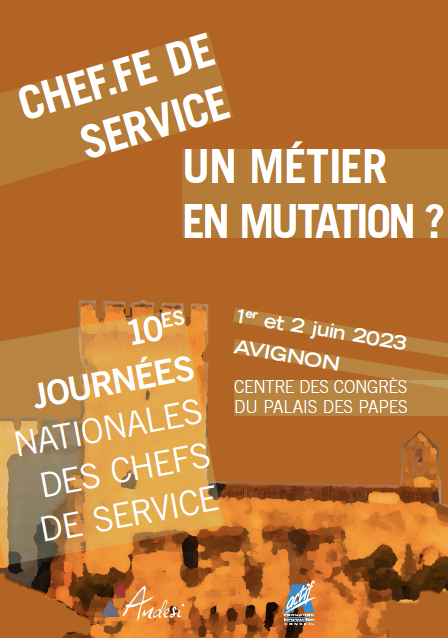 10es Journées des Chefs.fes de service - Avignon 2023