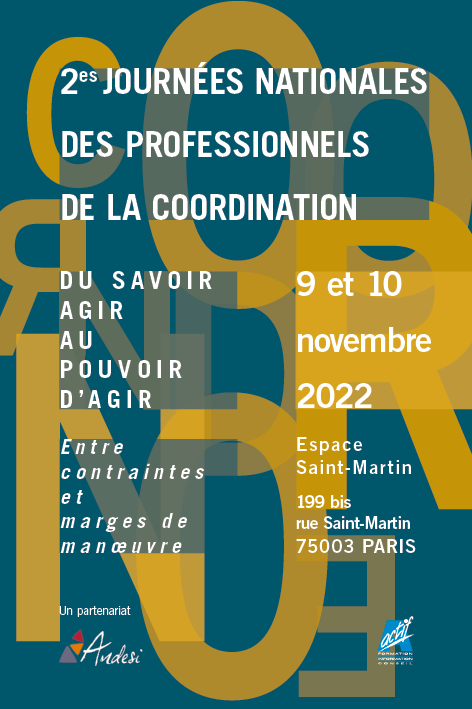 2es journées coordo 2022 Paris